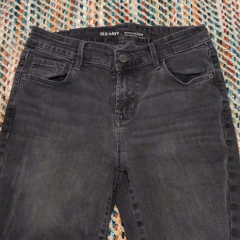 Women’s old navy dark grey jeans